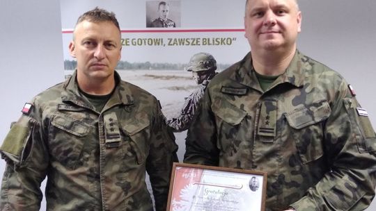 Ppłk Łukasz Baranowski w „Terytorialsach”