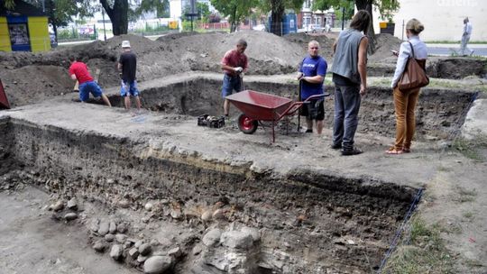 Prace archeologiczne wstrzymane