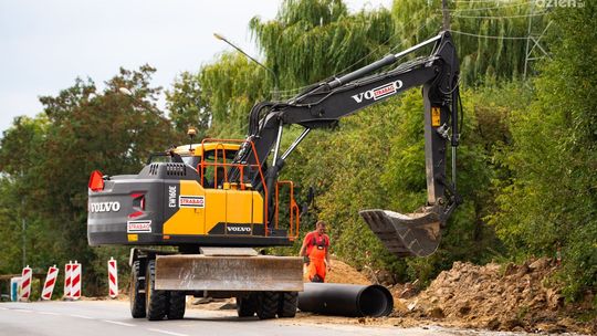 Prace na ul. Wolanowskiej 