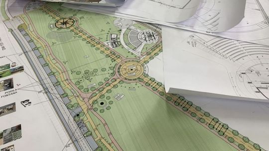 Prace projektowe terenów nadpilicznych w Białobrzegach