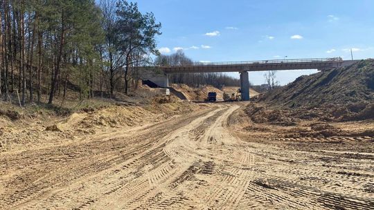 Prace przy budowie obwodnicy w Iłży cały czas trwają