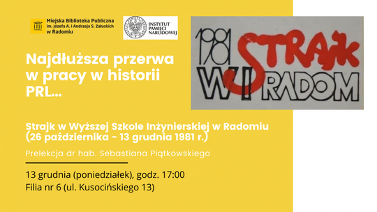 Prelekcja dr hab. Sebastiana Piątkowskiego