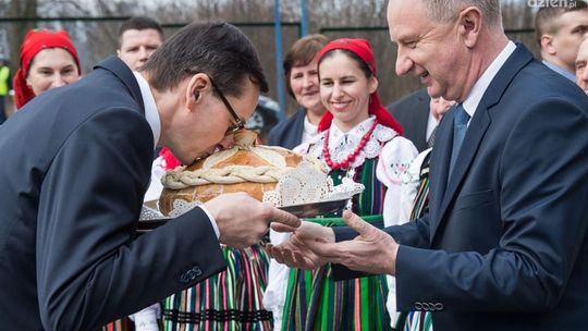 Premier Morawiecki w Przysusze Premier Morawiecki w Przysusze