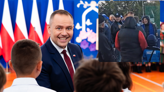 Prezydent Karol Nawrocki w Wolanowie! Kebab i mecz klasy A