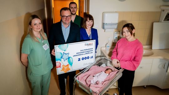 Prezydent odwiedził pierwszą Radomiankę urodzoną w 2026 roku. Opinie o radomskim szpitalu zaskakują