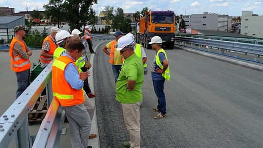 Próby obciążeniowe wiaduktu zakończone