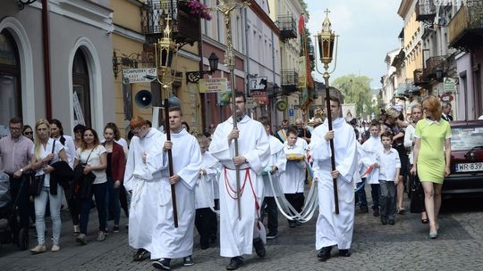 Procesja na zakończenie oktawy Bożego Ciała. Utrudnienia w ruchu