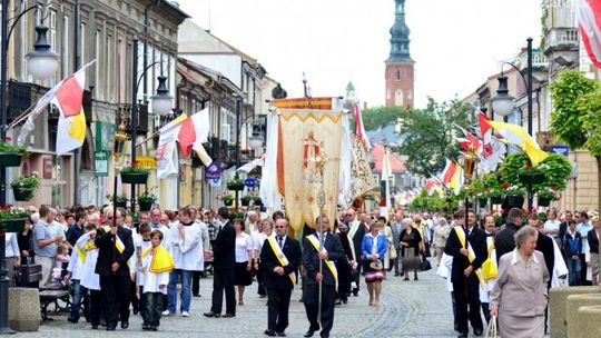 Procesje z okazji Bożego Ciała - utrudnienia w ruchu