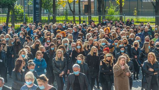 Protest pracowników policji. "Chcemy być ujęci w ustawie"