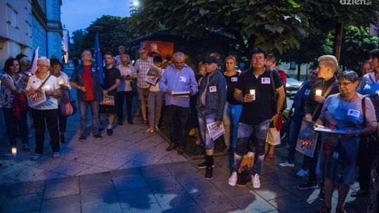 Protest przed Sądem. Zobacz zdjęcia!