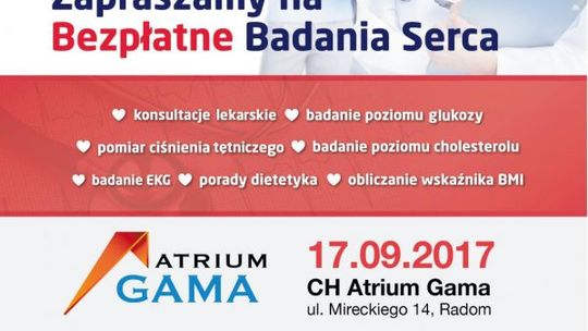 Przebadaj serce z Atrium Gama!