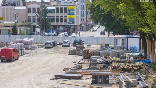Przebudowa placu Jagiellońskiego z opóźnieniem 