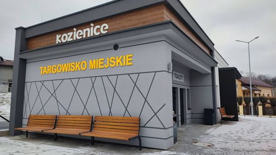 Przebudowane targowisko w Kozienicach