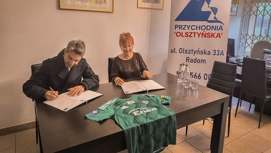 Przychodnia Olsztyńska i Akademia RKS Radomiak Radom podpisały umowę o współpracy medycznej Przychodnia Olsztyńska i Akademia RKS Radomiak Radom podpisały umowę o współpracy medycznej