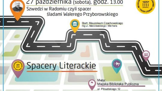 Przyjdź na spacer literacki. Bohaterem Przyborowski