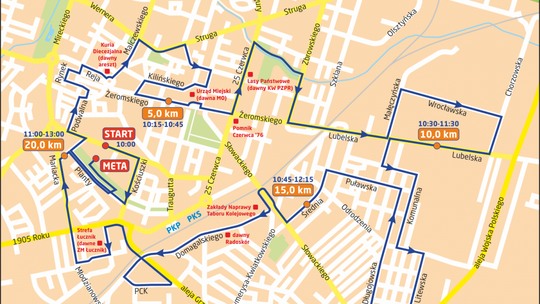 Przypominamy! Utrudnienia w ruchu podczas półmaratonu