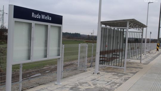Przystanek w Rudzie Wielkiej gotowy. Kiedy zostanie oddany do użytku?