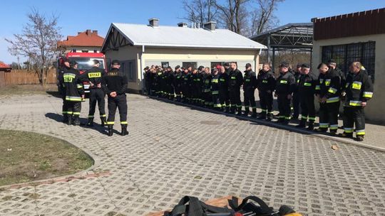 Przytyk. Ćwiczenia straży pożarnych