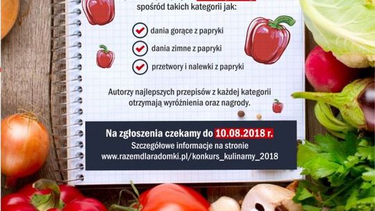 Przytyk. Rusza konkurs na najlepszą potrawę z papryki