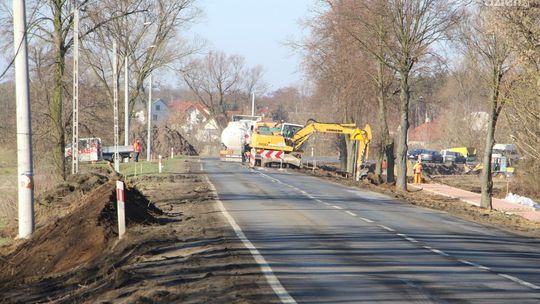 PRZYTYK. Utrudnienia w ruchu drogowym