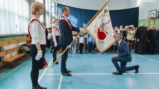 PSP nr 14 ma swój sztandar