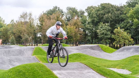 Pumptrack na Borkach oddany do użytku