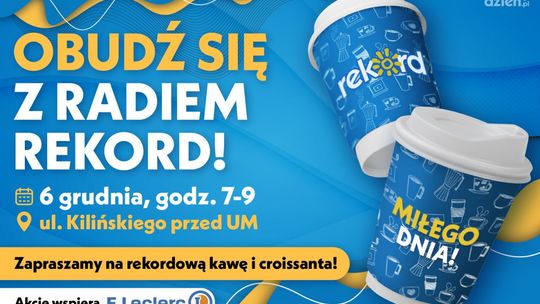 Radio Rekord zaprasza na kawę