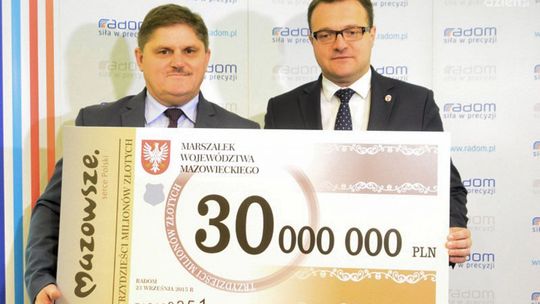 Radom dostał 30 milionów