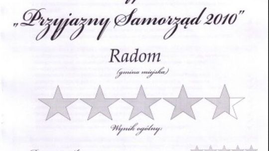 Radom na 4,5 gwiazdki