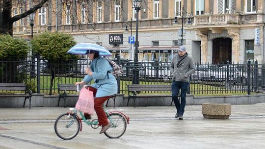 Radom w deszczu również piękny
