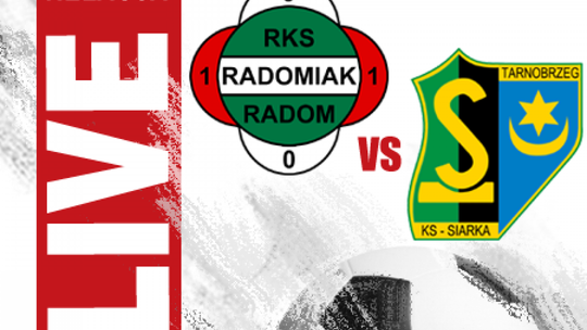 Radomiak Radom 0:4 Siarka Tarnobrzeg (zapis relacji)