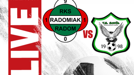 Radomiak Radom 1:0 Sokół Aleksandrów Łódzki (zapis relacji)