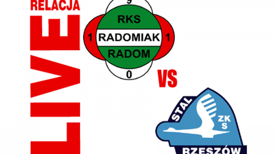 Radomiak Radom 1:1 Stal Rzeszów (zapis relacji)