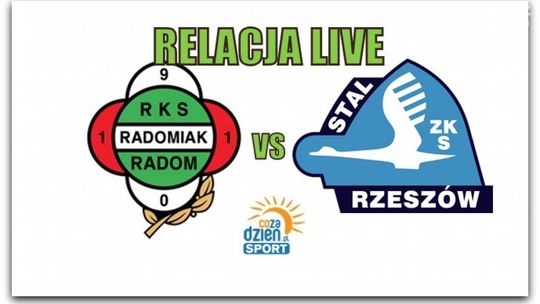 Radomiak Radom 1:1 Stal Rzeszów (Zapis relacji)