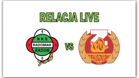 Radomiak Radom 1:1 Znicz Pruszków (Zapis relacji)