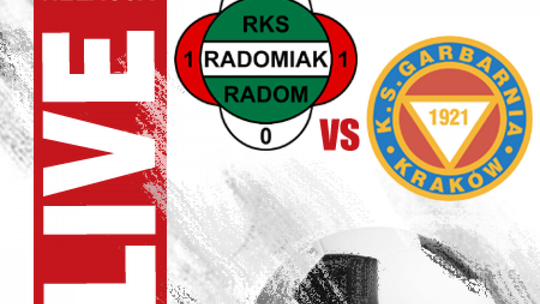 Radomiak Radom 1:2 Garbarnia Kraków (zapis relacji)