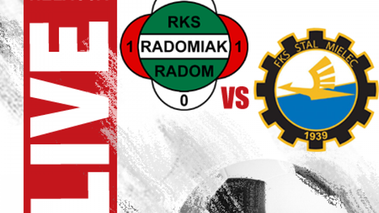 Radomiak Radom 2:1 Stal Mielec (zapis relacji)