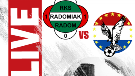 Radomiak Radom 3:0 Sokół Ostróda (zapis relacji)