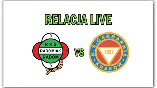 Radomiak Radom 4:1 Garbarnia Kraków (Zapis Relacji)