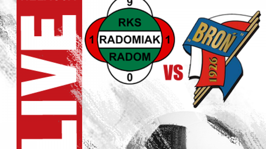 Radomiak Radom - Broń Radom - zapis relacji