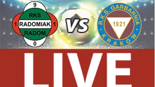 Radomiak Radom - Garbarnia Kraków 1:0 (zapis relacji LIVE)