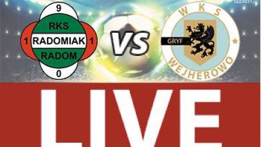 Radomiak Radom - Gryf Wejherowo 3:0 (RELACJA LIVE)