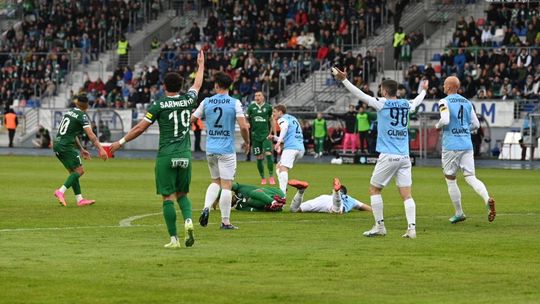 Radomiak Radom nie wykorzystał rzutu karnego i stracił punkty z Piastem Gliwice