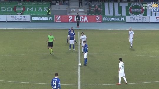 Radomiak Radom - Olimpia Zambrów (skrót meczu)