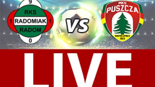 Radomiak Radom - Puszcza Niepołomice 0:1 (zapis relacji)