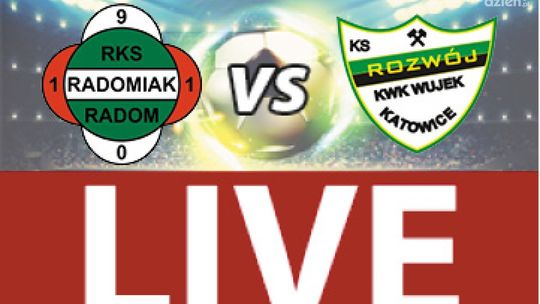 Radomiak Radom - Rozwój Katowice 0:1(zapis relacji)