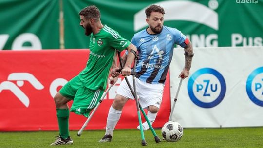 Radomiak Radom zadebiutował w PZU Amp Futbol Ekstraklasie. "Zieloni" rozegrali cztery mecze