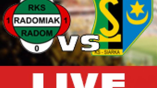 Radomiak - Siarka 4:0 (Zapis relacji LIVE)