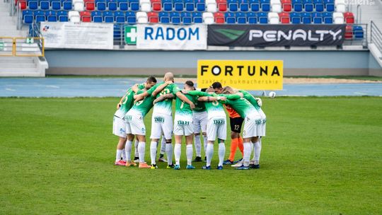 Radomiak stracił pięć bramek z 3-ligowcem