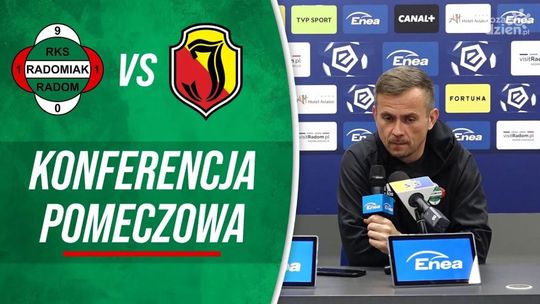 Radomiak TV: Konferencja po meczu z Jagiellonią Białystok